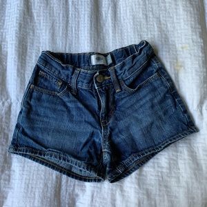 Kids old navy jean shorts size 8